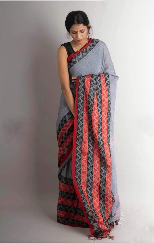 Begumpuri Pure Cotton Weaving Sarees